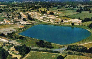 Plan d'eau et lotissement saint aubin