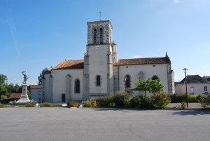 Eglise Saint-Aubin le Cloud